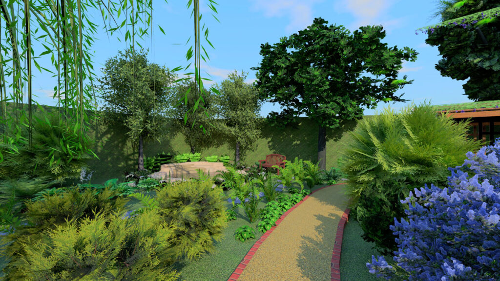 The Fern Garden at The Mansion in Beverly Hills